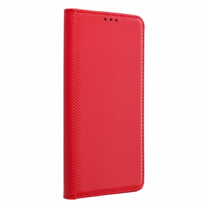 SMART CASE grāmatas tipa viedtālruņa apvalks MOTOROLA E22 / E22i sarkans