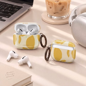 Lamano Tech-Protect Case for AirPods Pro 3 - Yellow and White
