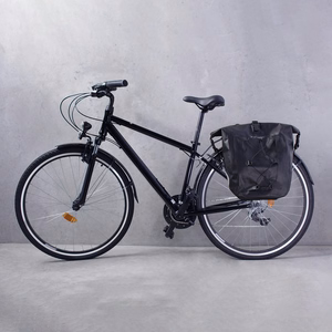 Ūdensnecaurlaidīga velosipēda bagāžnieka soma Wozinsky WBB24BK, 25 l, melna