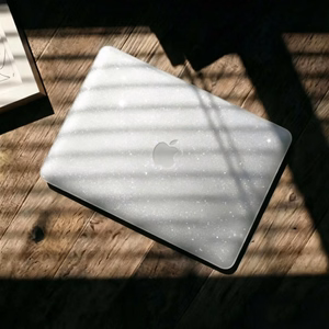 Tech-Protect SmartShell Case for MacBook Neo 13" 2026 - Clear-Glitter