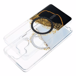 Ar MagSafe saderīgs Golden maciņš Samsung S26 ULTRA, melns