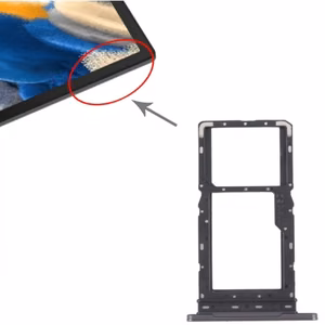 SIM Holder Compatible With Samsung X205 Tab A8 10.5'' SIM Card Holder Black