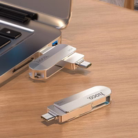 HOCO zibatmiņa USB A + Type C UD10 32GB USB3.0