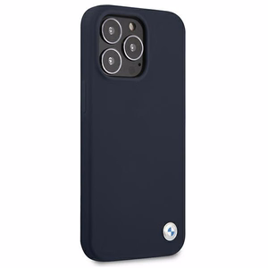 Чехол BMW BMHCP13LSILNA для iPhone 13 Pro / 13 6,1" тёмно-синий Silicone Signature