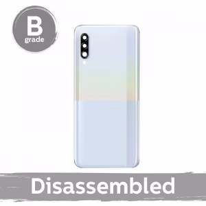Aizmugurējais vāks saderīgs ar Samsung A908 A90 / balts / ar kameras lēcu 100% oriģināls (9/10 izjaukts)