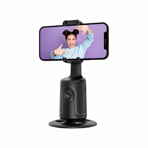 Inteliģents selfie statīvs ar sejas atpazīšanas sekošanu un žestu atpazīšanu P1 - melns