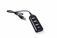 Vakoss TC-234UX centrmezgls USB 2.0 melns