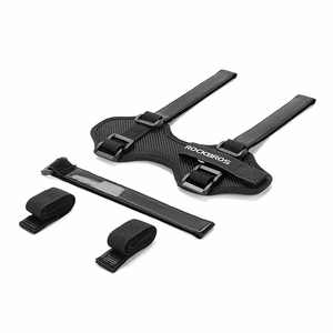 Rockbros 50210064001 Velcro velosipēda siksna Bluetooth skaļrunim vai ūdens pudelei - melna