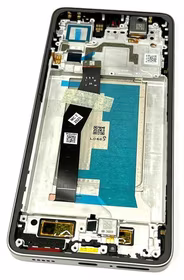 LCD screen Xiaomi 14T 5G ar touch screen ar frame Titan Pelēks original (service pack)