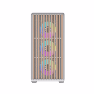 Darkflash DS900WD ATX datora korpuss (balts) + 4 ventilatori