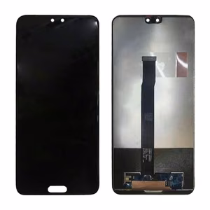 Oriģināls LCD ekrāns Huawei P20 ar skārienpaneli, melns