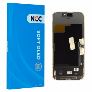 Mīksts OLED ekrāns NCC skirta iPhone 15 Pro melns IC