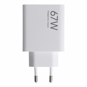 XIAOMI oriģinālais lādētājs USB A QC3.0 3A 67W MDY-15-ET balts (bulk)