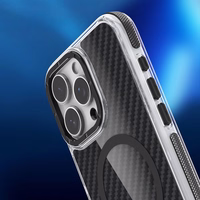 FIBER Maciņš comapitble with MagSafe for XIAOMI Redmi Note 15 Pro 5G melns