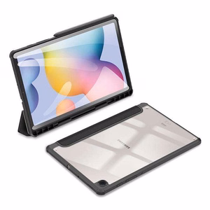 DUX DUCIS apvalks TOBY ar zīmuļa turētāju SAMSUNG Tab S6 Lite (P610/P613/P615/P619) melns