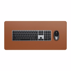 SATECHI vegan leather desk pad ST-LPDMN brūns