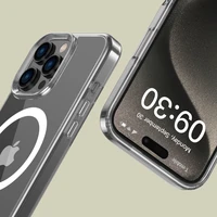 Tech-Protect FlexAir Hybrid Magnētiskais viedtālruņa apvalks iPhone 16 Pro Max - caurspīdīgs