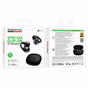 Melnas TWS Bluetooth austiņas Borofone BW100 Sunshine