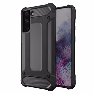 Hybrid Armor apvalks izturīgs izturīgs apvalks Samsung Galaxy S22+ (S22 Plus) melns