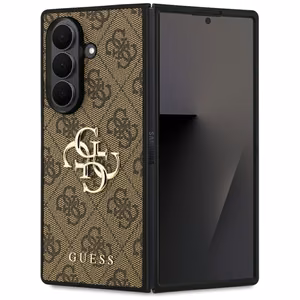 GUESS case for Samsung Z Fold7 GUHCZFD74GMGBR (4G PU Big Logo) brown