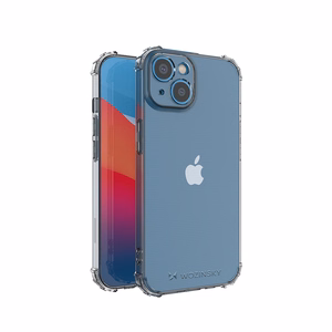 Wozinsky Anti Shock viedtālruņa apvalks iPhone 14 Plus caurspīdīgs caurspīdīgs apvalks