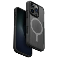 Uniq Combat Active Magclick viedtālruņa lādēšanas apvalks iPhone 16 Pro Max - melns