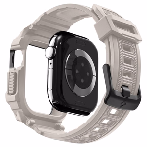 SPIGEN RUGGED ARMOR maciņš ”PRO” V2 APPLE WATCH 10 / 11 (42 MM) DUNE BEIGE