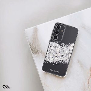 Case-Mate Karat vāciņš ar perlamutra rotājumu ierīcei Samsung Galaxy S24+, “A Touch of Pearl” krāsā