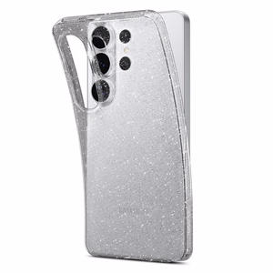 Spigen Liquid Crystal Glitter maciņš priekš Samsung Galaxy S26 Ultra spīdīgs un caurspīdīgs