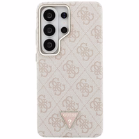 Guess maciņš 4G Triangle Logo MagSafe for Samsung Galaxy S26 Ultra rozā