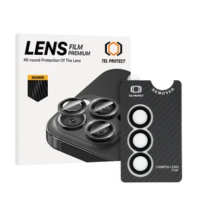 Rūdīts stikls Tel Protect 3D Lens Aramid Series on camera priekš Samsung Galaxy S26 (objektīvs 3 gab.)