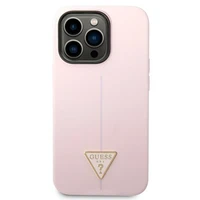 Guess Silikona Triangle iPhone 14 Pro 6.1 "apvalks - violets