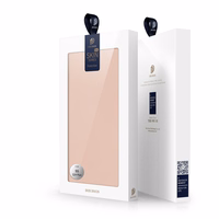 Dux Ducis Skin Pro viedtālruņa apvalks Samsung S24+ ar atloku - rozā