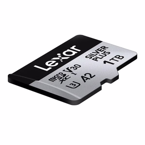 Lexar High-Performance Silver Plus microSDXC atmiņas karte 1 TB + adapteris