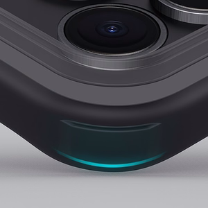 Nillkin Super Frosted Shield Pro Чехол совместимый с MagSafe для iPhone 17 Pro - прозрачный чёрный