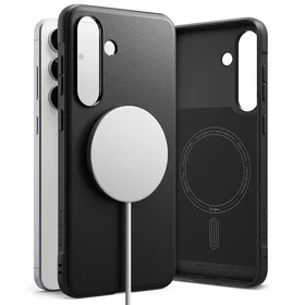 Ringke Onyx magnētiskais MagSafe viedtālruņa apvalks Samsung Galaxy S25 FE - melns