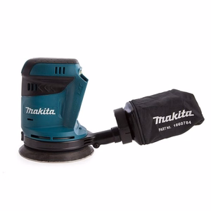Makita DBO180Z – akumulatora ekscentriskā slīpmašīna, 18 V, bez akumulatora un lādētāja