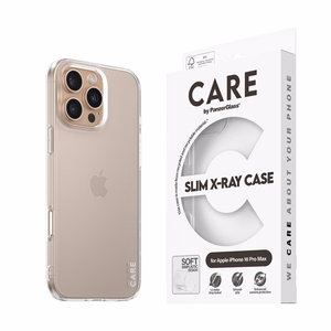 CARE by PanzerGlass Viedtālruņa apvalks iPhone 16 Pro Max 6.9 – skaidrs