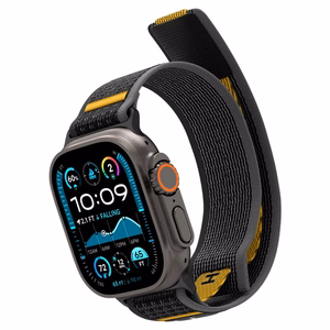 SPIGEN ATHLEX AIR APPLE WATCH 6 / 7 / 8 / 9 / 10 / SE / ULTRA 1 / 2 (44 / 45 / 46 / 49 MM) ACTIVE melns