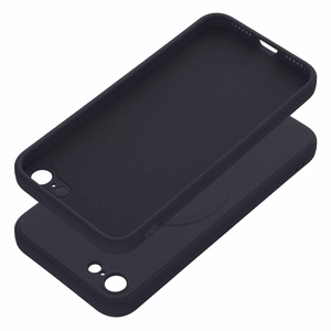 SILICONE MAG COVER viedtālruņa apvalks, saderīgs ar MagSafe, IPHONE 7 / 8 / SE 2020 / SE 2022, melns