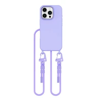 Tech-Protect MagNecklace MagSafe viedtālruņa apvalks ar kaklajuostu iPhone 16 Pro - violets (m)