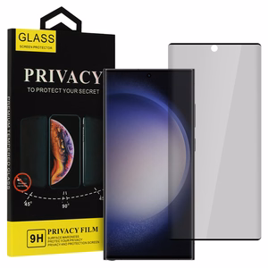 Rūdītais Stikls Privātuma Stikls SAMSUNG GALAXY S22 ULTRA Melns