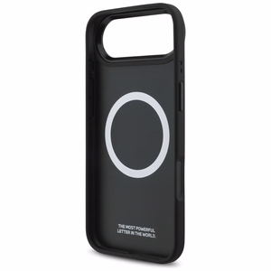 BMW M klostēts logotips Magnētiskais apvalks iPhone 17 Air - melns