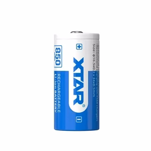 Baterija 16340/R-CR123 3,7V Li-ion 850 mAh XTAR