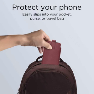 Tech-Protect SM65 viedtālruņa apvalks 6.0–6.9" viedtālruņiem - bordo