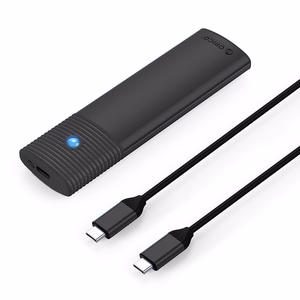 Orico PWM2 M.2 NGFF SATA USB-C 5 Gb/s diskdzinis - melns