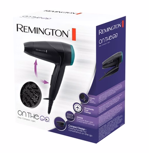 Remington D1500 matu fēns 2000 W melns, zaļš