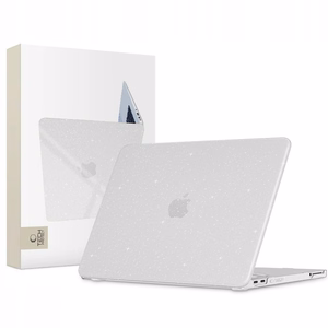 Tech-Protect SmartShell Case for MacBook Neo 13" 2026 - Clear-Glitter