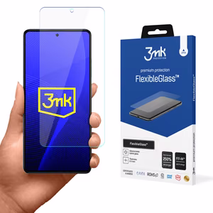 Закалённое стекло для Xiaomi Redmi Note 12 Pro гибридное Flexi 7H серия 3mk FlexibleGlass