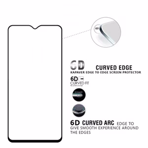 Защита экрана "6D Full Glue" Apple iPhone 7 Plus / 8 Plus чёрный